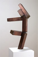 Joel Shapiro / 
untitled, 2007 / 
bronze (cast 3 of 3) / 
33 x 17 1/2 x 15 1/4 in (83.8 x 44.5 x 38.7 cm) / 
(js08-02) / 
Private collection