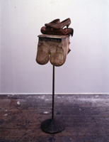 Ed Kienholz / 
Mother Sterling Revisited, c. 1963 / 
mixed media assemblage / 
49 1/2 x 14 x 16 1/2 in. (125.7 x 35.6 x 41.9 cm)
