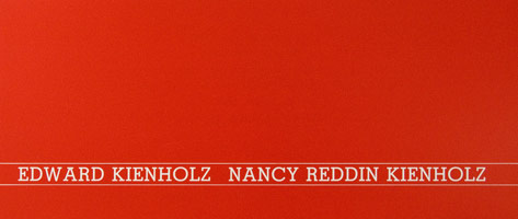 Edward and Nancy Kienholz announcement, 1981