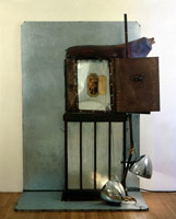 The Deep Purple Rage, 1980 / 
mixed media assemblage / 
60 x 48 x 80 in. (152.4 x 121.9 x 203.2 cm) / 
Private collection