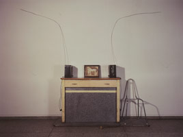Edward & Nancy Reddin Kienholz / 
The Kitchen Table, 1975 / 
mixed media assemblage / 
42 x 67 x 21 1/4 in. (107 x 169.9 x 54 cm)