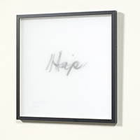 Nancy Reddin Kienholz / 
Hip Hop, February 2008 / 
lenticular (mixed media) / 
18 x 18 in. (45.7 x 45.7 cm)