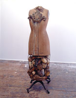 Edward Kienholz / 
Mother Sterling, 1959 / 
mixed media assemblage / 
52 x 18 1/2 x 18 1/2 in (132.1 x 47 x 47 cm)