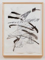 Mark di Suvero / 
Untitled, 2007 / 
        pencil, pen and ink on paper / 
        Paper: 30 x 22 in. (76.2 x 55.9 cm) / 
        Framed: 33 7/8 x 25 7/8 in. (86 x 65.7 cm) / 
        MdS08-3