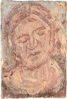 Head of Peggy II, 2004 / 
      oil on board / 
      24 1/2 x 16 1/2 in. (62.1 x 42 cm)