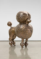 Matt Wedel / 
Poodle, 2012 / 
glazed ceramic / 
40 x 32 x 24 in. (101.6 x 81.3 x 61 cm)