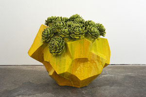 Matt Wedel / 
Flower tree, 2013 / 
ceramic / 
21 x 25 1/2 x 19 in. (53.3 x 64.8 x 48.3 cm)