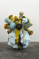 Matt Wedel / 
Flower tree, 2013 / 
ceramic / 
37 1/2 x 29 x 24 in. (95.3 x 73.7 x 61 cm) / 
Private collection