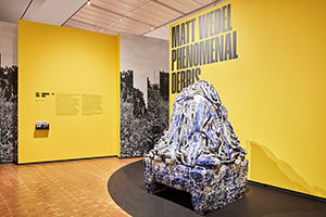 Installation photography / 
Matt Wedel: Phenomenal Debris / 
Toledo Museum of Art / 
Photo: Matthew McNulty