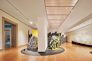 Installation photography / 
Matt Wedel: Phenomenal Debris / 
Toledo Museum of Art / 
Photo: Matthew McNulty