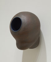 Peter Shelton / 
mthead, 2011 / 
bronze / 
10 x 8 x 8 1/2 in (25.4 x 20.3 x 21.6 cm) / 
Private collection