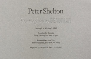 Peter Shelton announcement, 1990