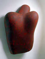 Facein, 1986 / 
mixed media / 
30 x 19 1/2 x 12 in (76.2 x 49.5 x 30.5 cm) / 
Private collection