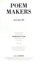 Poem Makers announcement, 1992