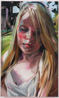 Rebecca Campbell / 
Beauty 4, 2011 / 
oil on canvas / 
20 x 12 in (50.8 x 30.5 cm)