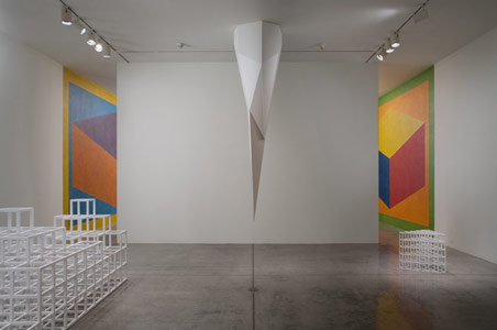 Installation photography, Sol LeWitt, Structures, Works on paper, Wall drawings 1971 - 2005