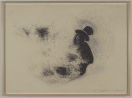 Zippo de Buddha, 1996 / 
pastel on paper / 
22 x 30 in (55.9 x 76.2 cm) / 
23 1/2 x 31 1/2 in (59.7 x 80 cm)(fr)