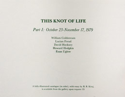 This Knot of Life announcement, 1979