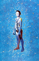 Tom Wudl / 
Venus, 1982 / 
acrylic on canvas / 
108 x 72 in. (274.32 x 182.88 cm) / 
Private collection