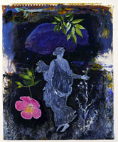 What Dante Saw the Evening Before his Birth, 1992 / 
oil on canvas / 
20 x 17 1/2 in (50.8 x 44.5 cm)