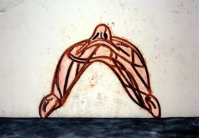 Horizon (PC9717), 1997 / 
acrylic on canvas / 
70 1/2 x 101 3/4 in (179.1 x 258.4 cm) / 
Private collection