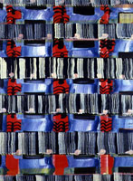 Juan Uslé / 
Lady Bug, 1999 - 2000 / 
vinyl, dispersion, dried pigment / 
24 x 18 in. (61 x 46 cm) / 
Private collection 