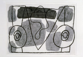 Untitled #16, 1990 / 
watercolor on paper / 
18 x 24 in (45.7 x 61 cm) / 
Private collection