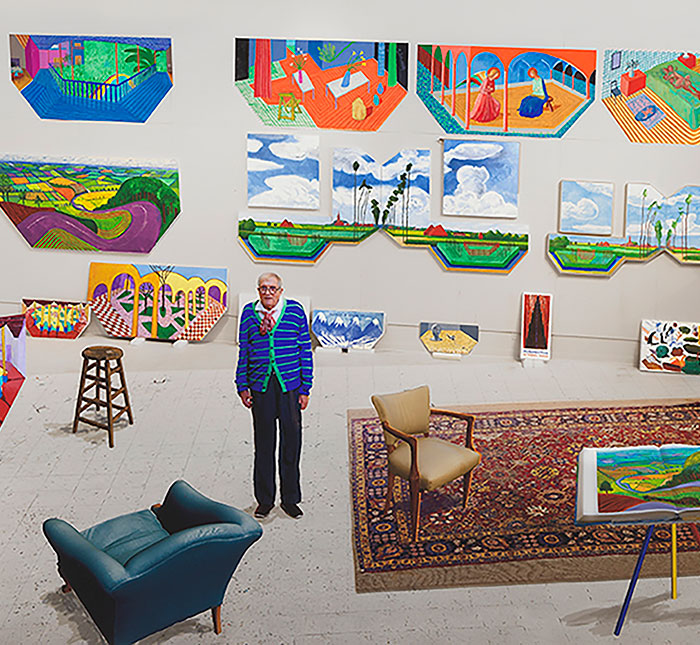 David Hockney<br>
      Works from the Tate Collection