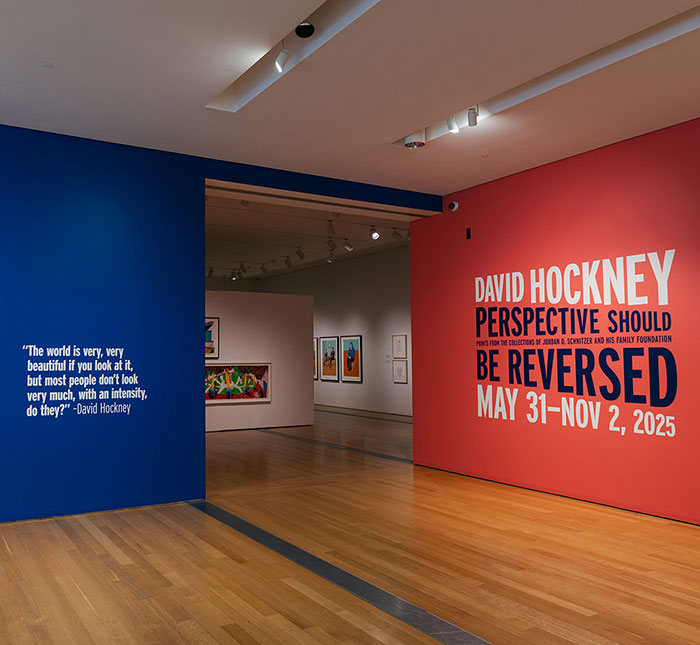 >David Hockney 
      Perspective Should Be Reversed