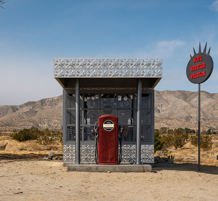 Desert X 2025<br>Alison Saar: Soul Service Station