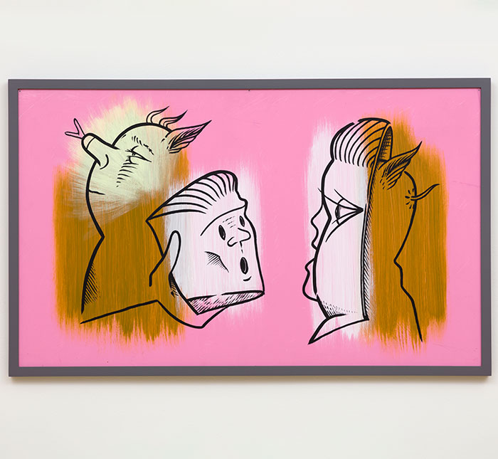 Gajin Fujita at the ADAA Fair