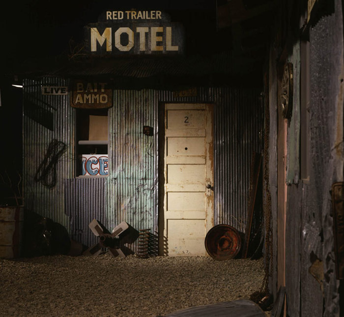 Michael C. McMillen: Red Trailer Motel, an installation with film