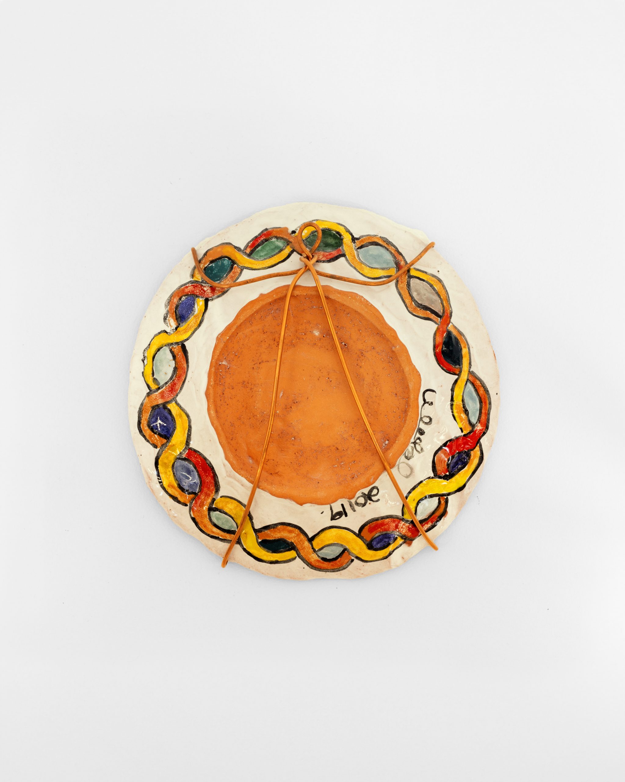 Matt Wedel, Mythology Plate (MW25-008), 2019 