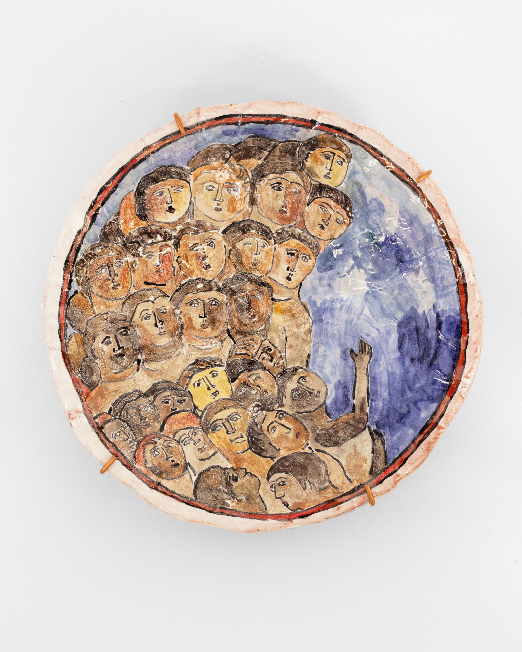 Matt Wedel, Mythology Plate (MW25-009), 2019