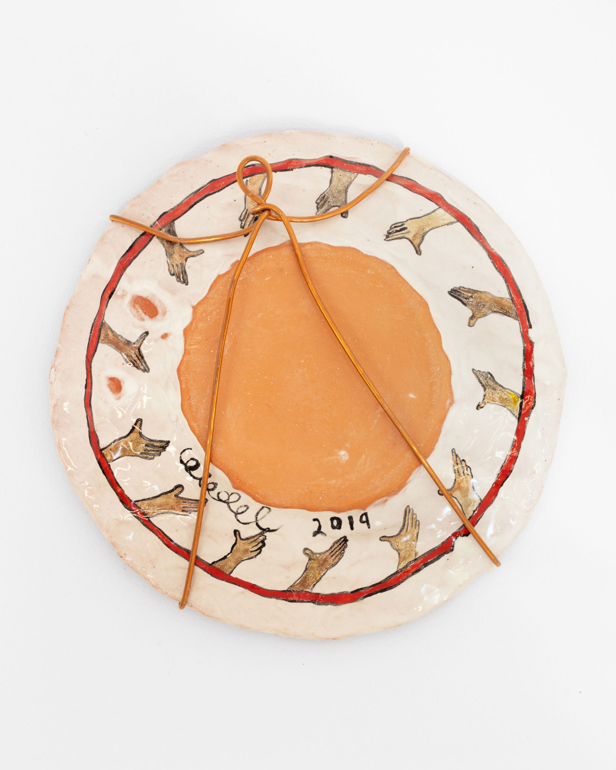 Matt Wedel, Mythology Plate (MW25-009), 2019