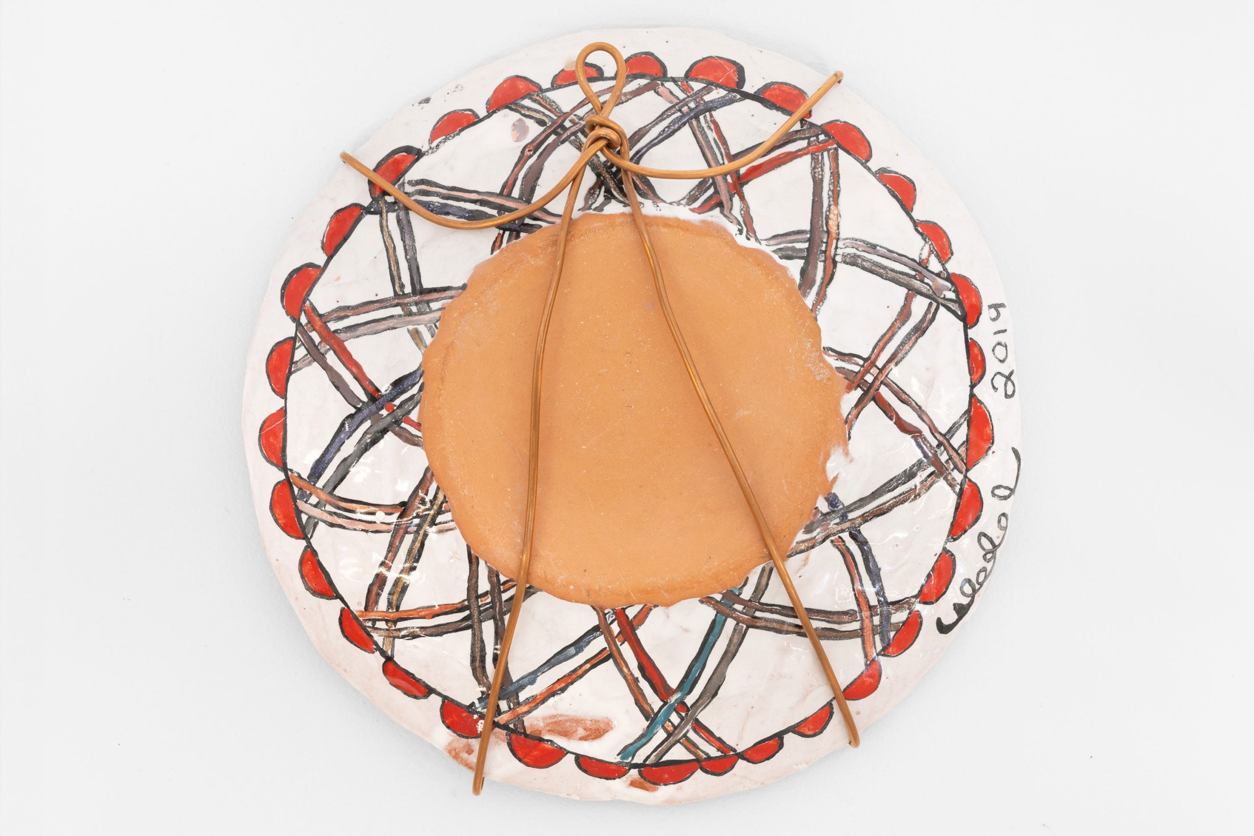 Matt Wedel, Mythology Plate (MW25-010), 2019