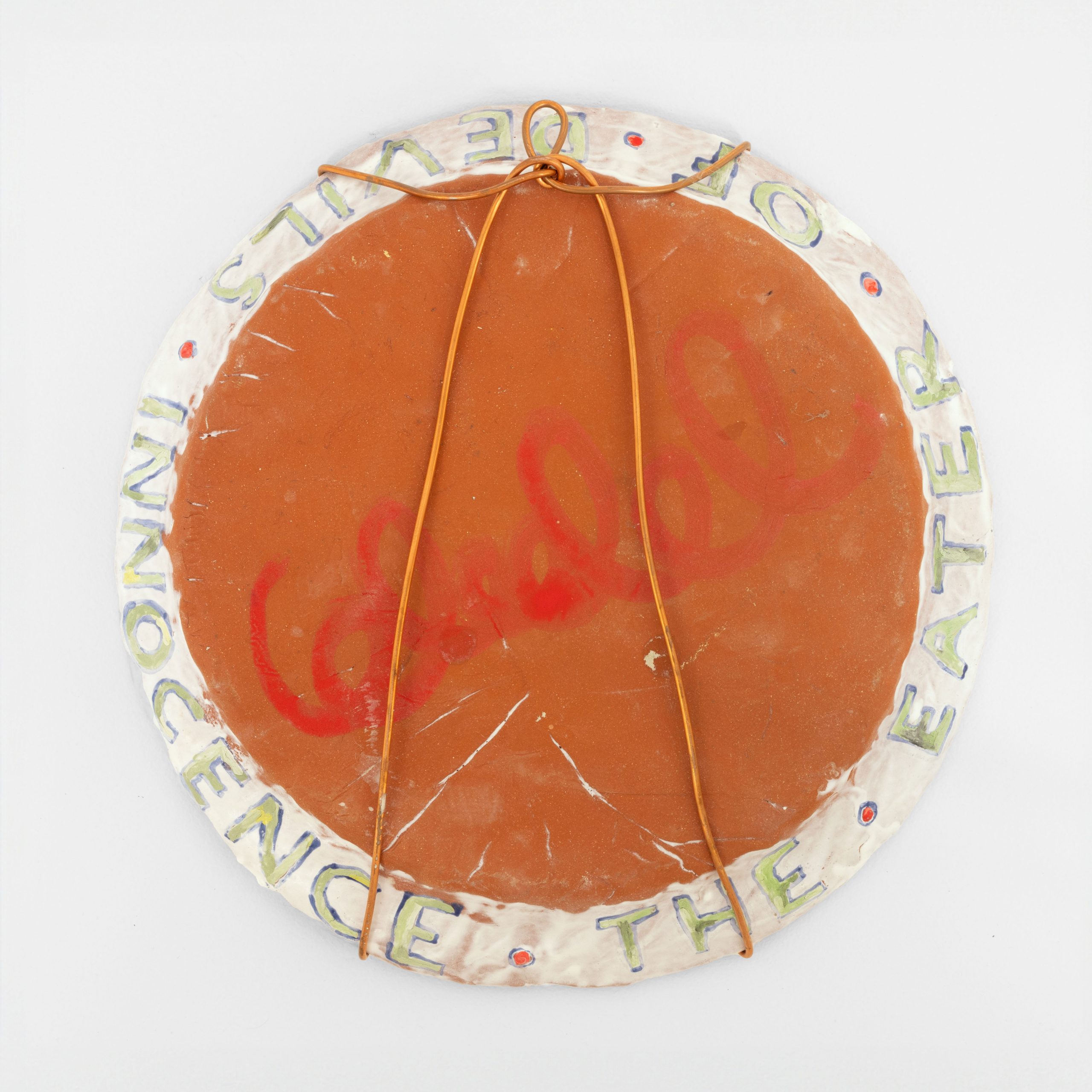 Matt Wedel, Mythology Plate (MW25-011), 2020