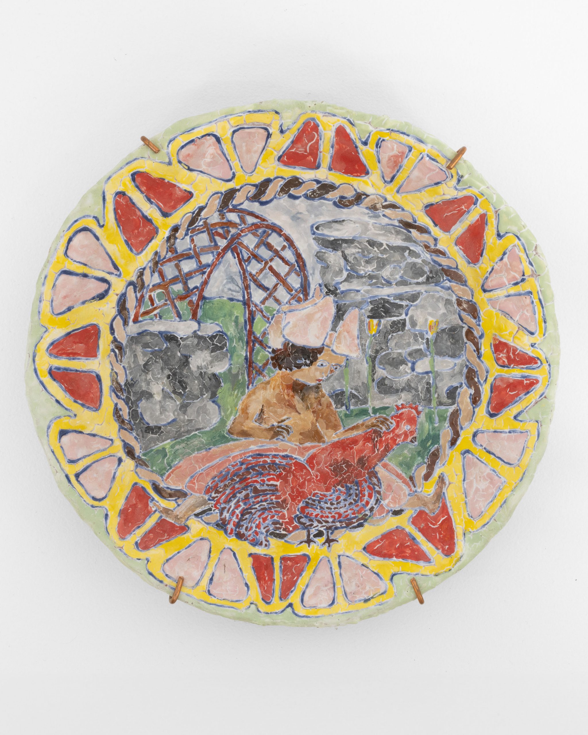 Matt Wedel, Mythology Plate (MW25-012), 2020