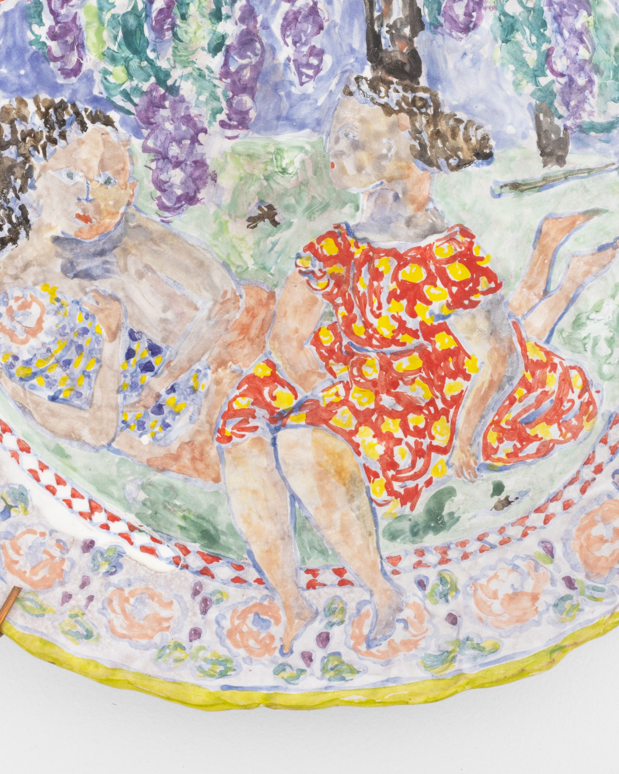 Matt Wedel, Mythology Plate (MW25-015), 2020