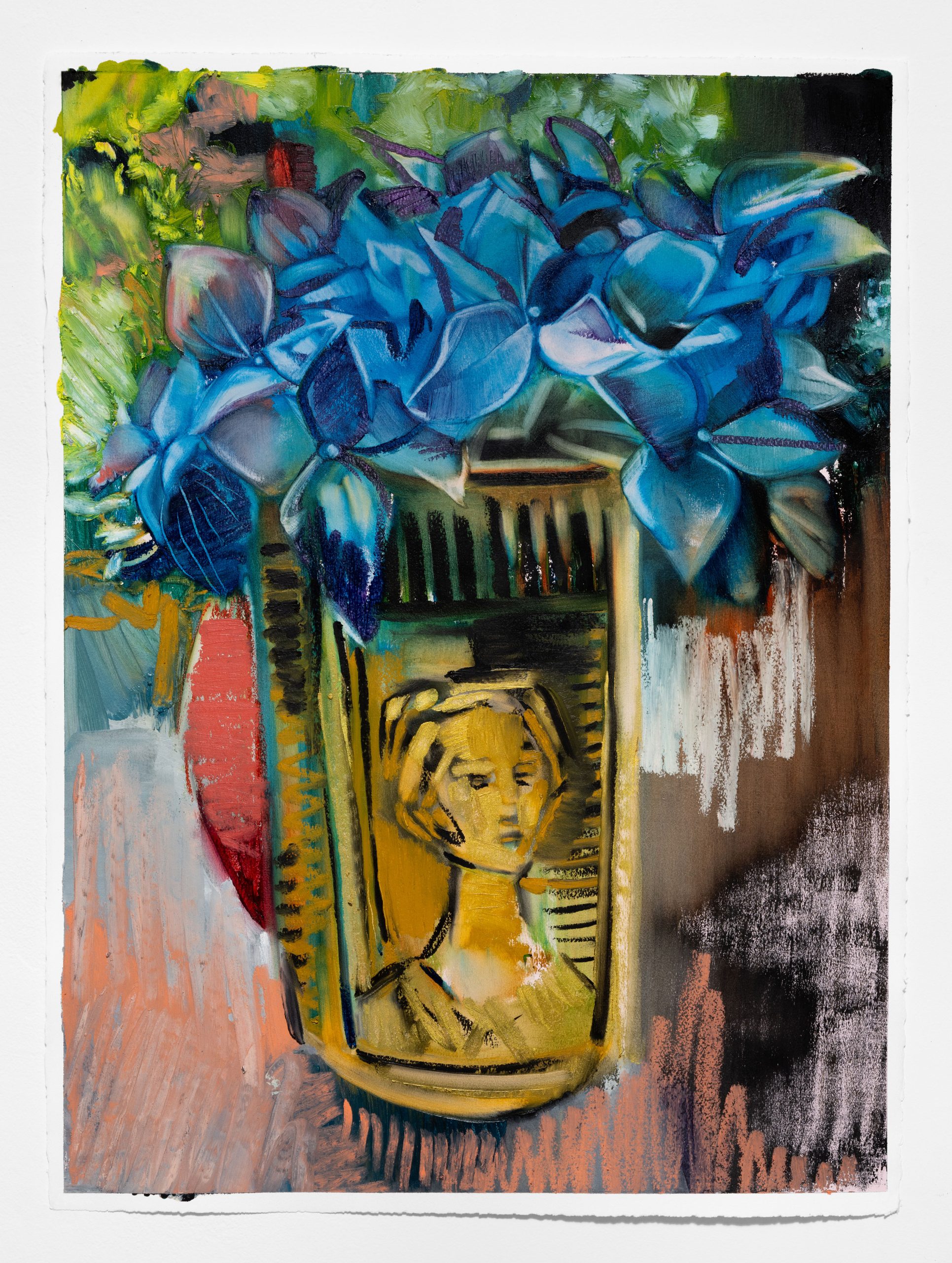 Rebecca Campbell Blue Hydrangeas for Dot, 2025