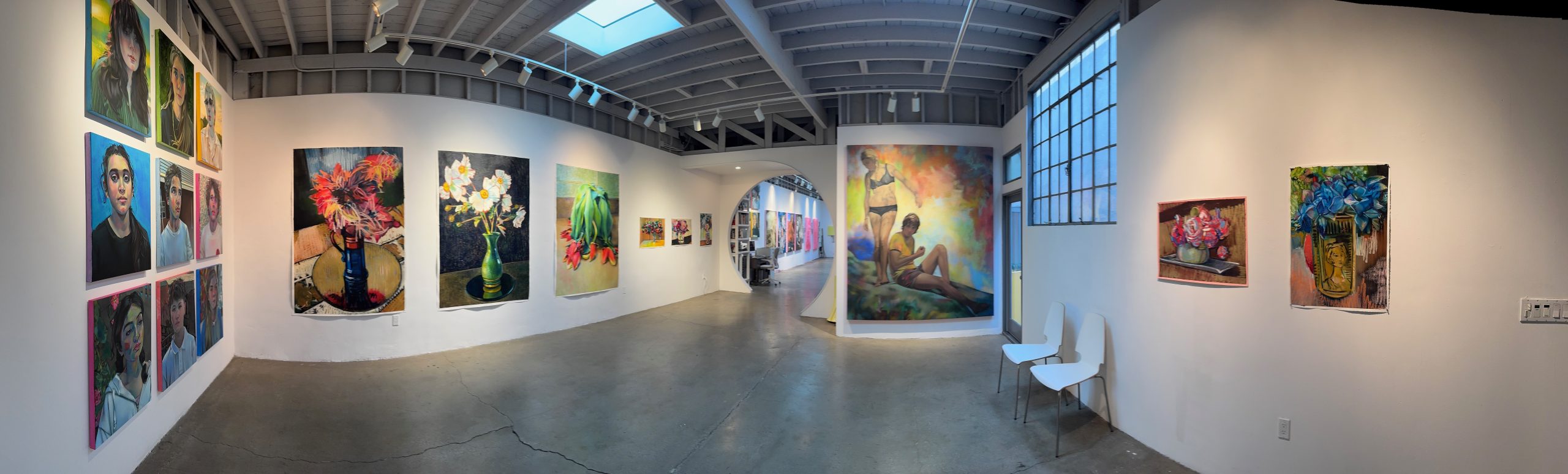 Image from Rebecca Campbell's studio. Los Angeles, CA, 2025