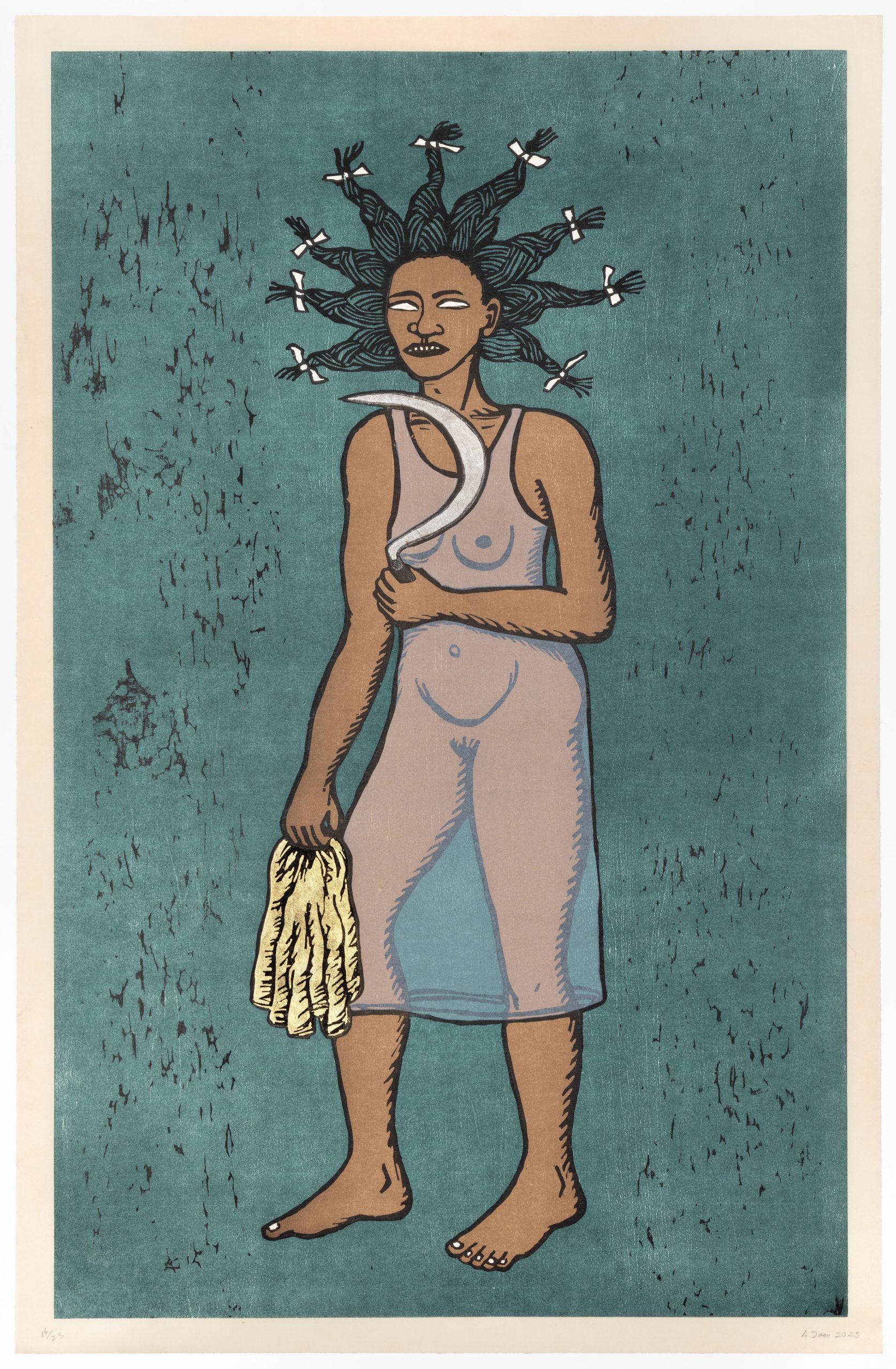 Alison Saar Topsy and the Golden Fleece, 2025