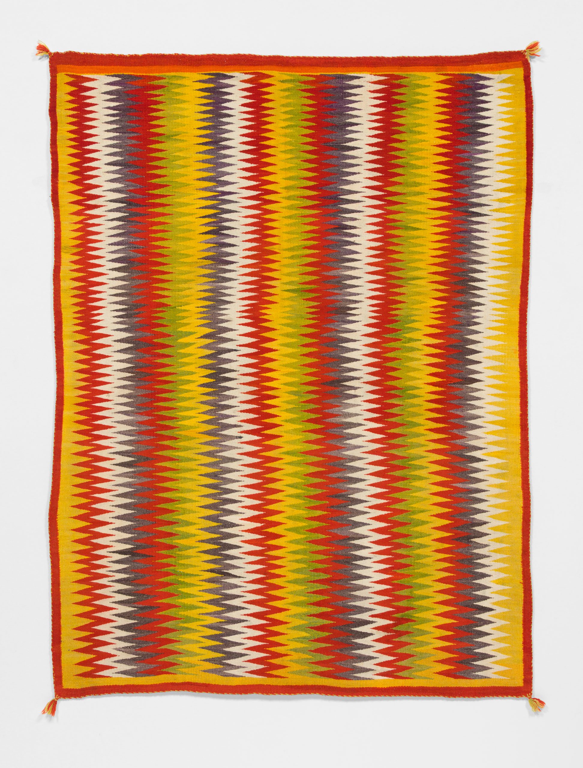 Unknown (Navajo) Navajo Eye Dazzler Blanket, circa 1875 -1885