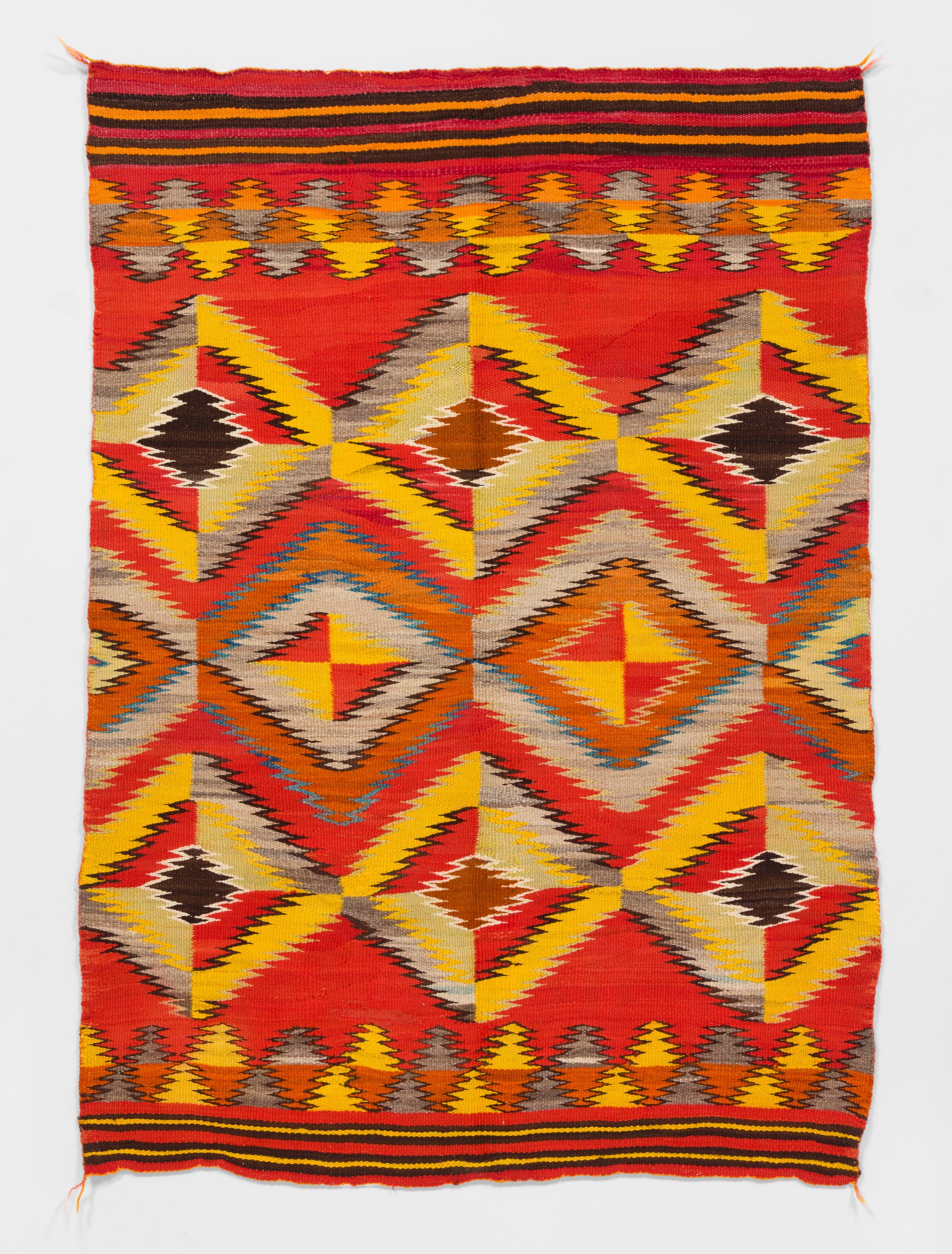 Unknown (Navajo) Navajo Eye Dazzler Blanket, circa 1885