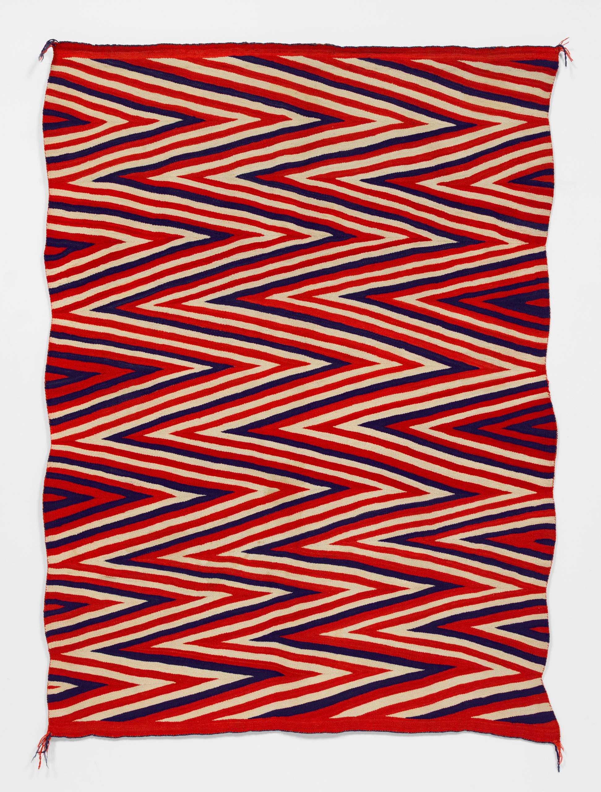 Unknown (Navajo) Navajo Wedge-weave Eye-dazzler, circa 1880