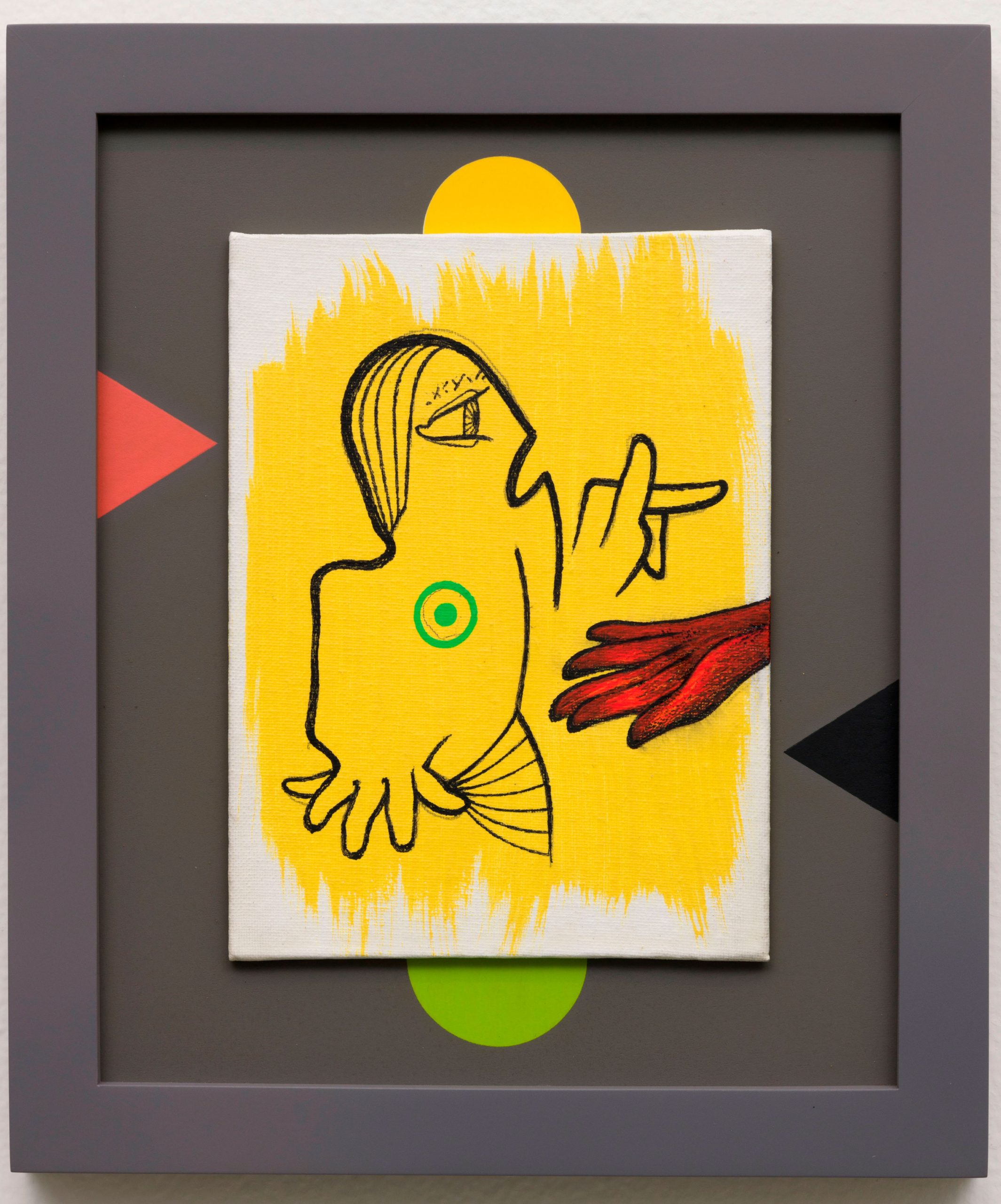 Don Suggs, Red Hand, 2018 Don Suggs, Red Hand, 2018